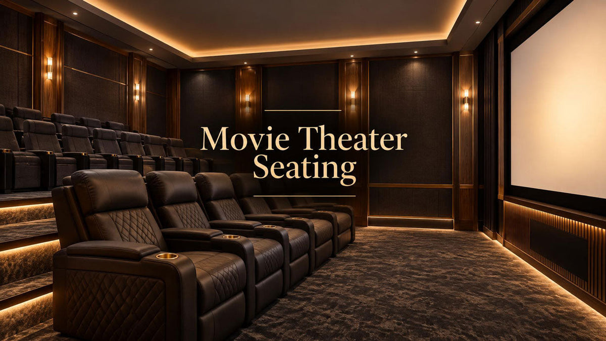 Movie Theater Seating: Types, Features, and How to Choose