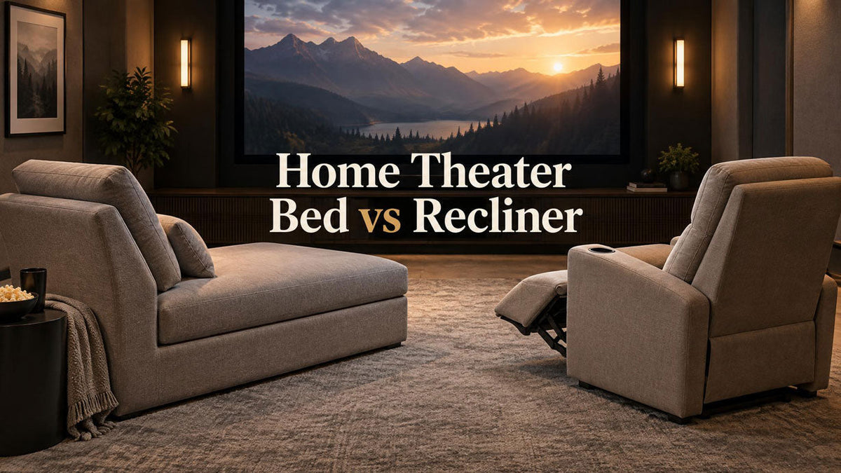 What Is a Home Theater Bed, and How Does It Compare With a Recliner?