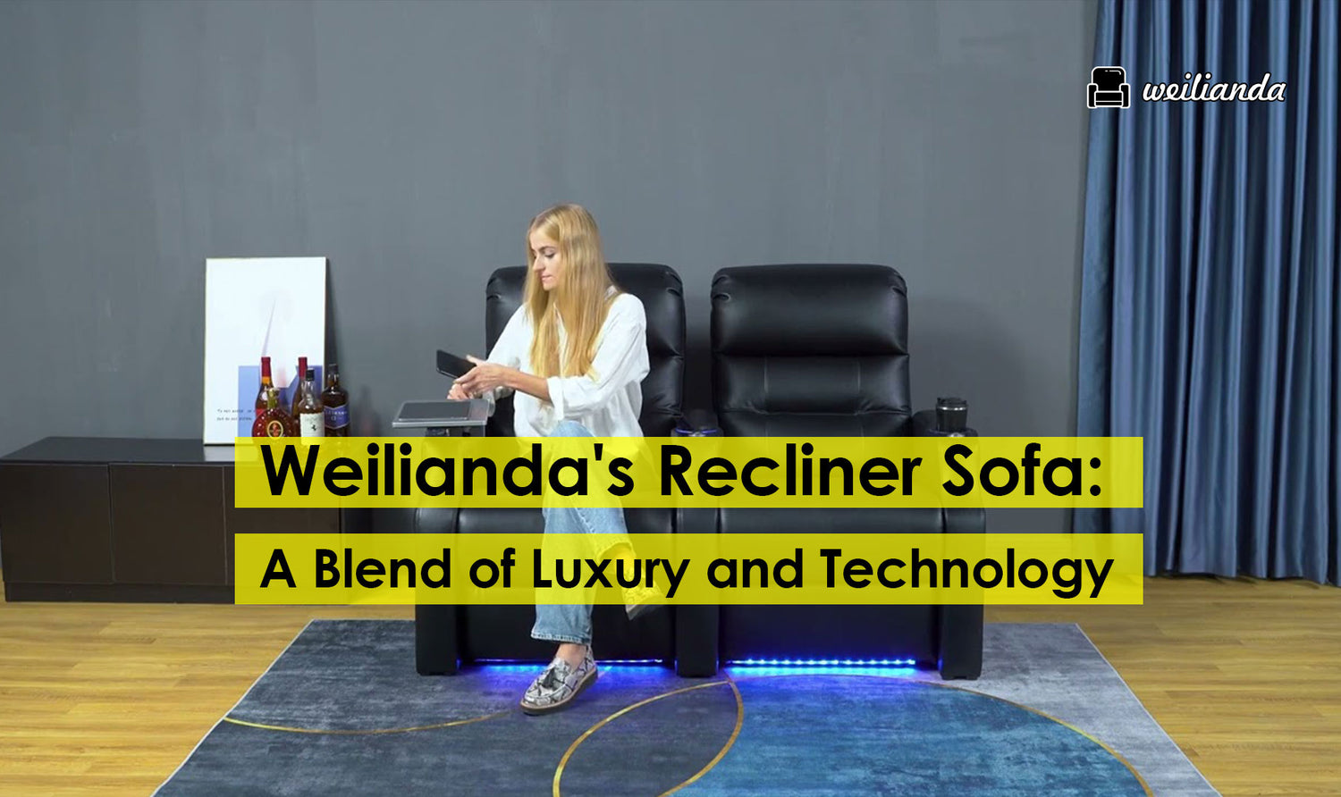 Weilianda's Recliner Sofa: A Blend of Luxury and Technology