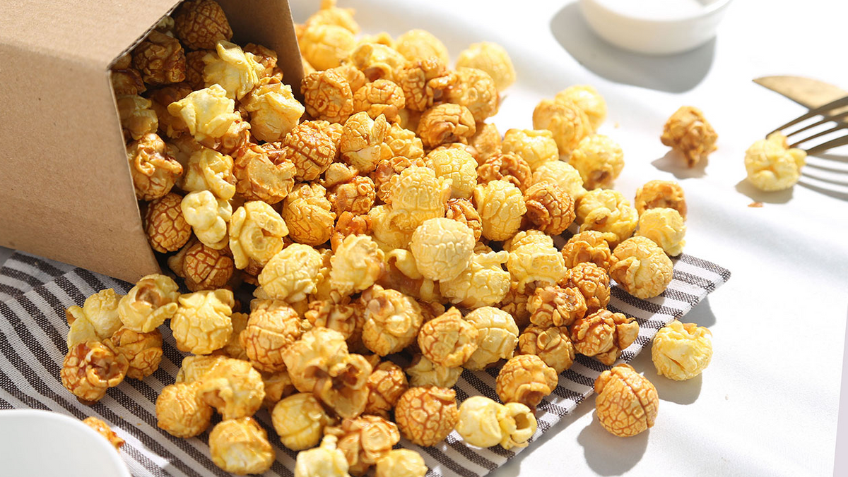 Popcorn for family movie night.