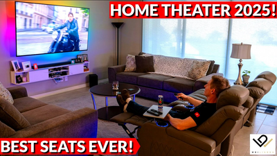 HOW TO BUILD A HOME THEATER IN 2025! AMAZON 12-HOUR CHALLENGE!