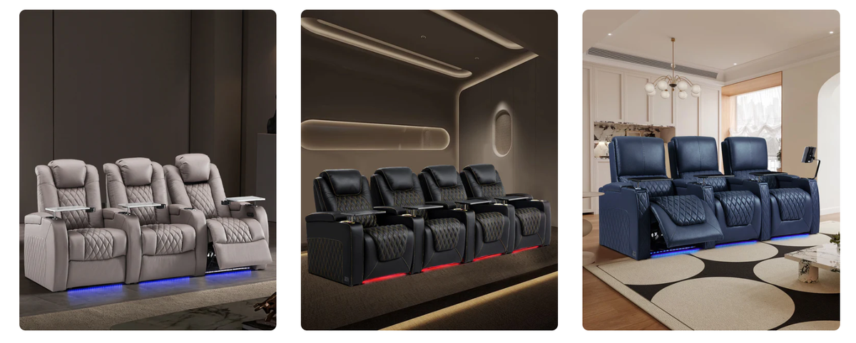 Weilianda Home Theater Seating Upgraded: Luxury, Astronaut, Chic & Vanguard Series Compared