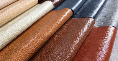 Top leather display
