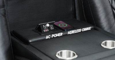 Home Theater Seating Recliner with Wireless Charging