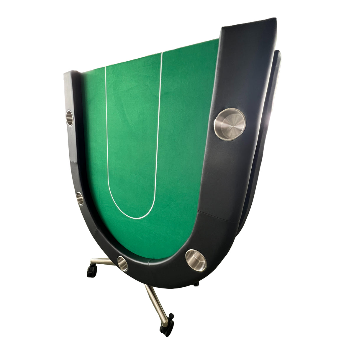 INO Design 94" Fodable Poker Table for 10 players, Green