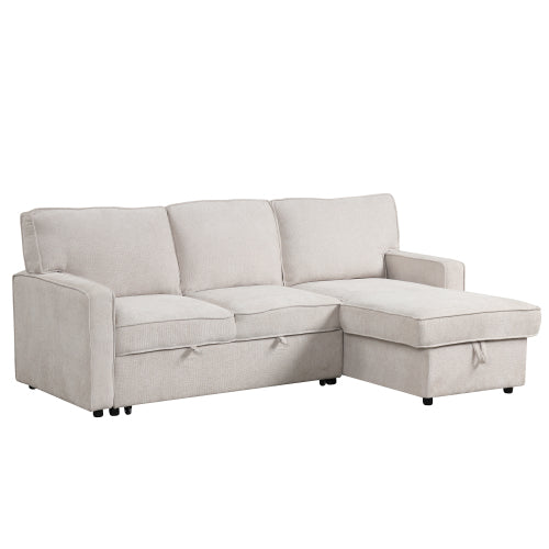 Oversized 162" L-Shaped Cloud Modular Sectional with 6 Plush Pillows