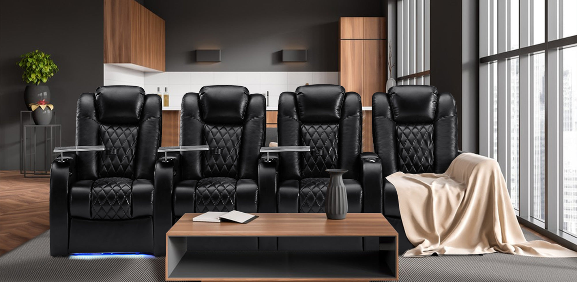 Pavilion home theater discount seating