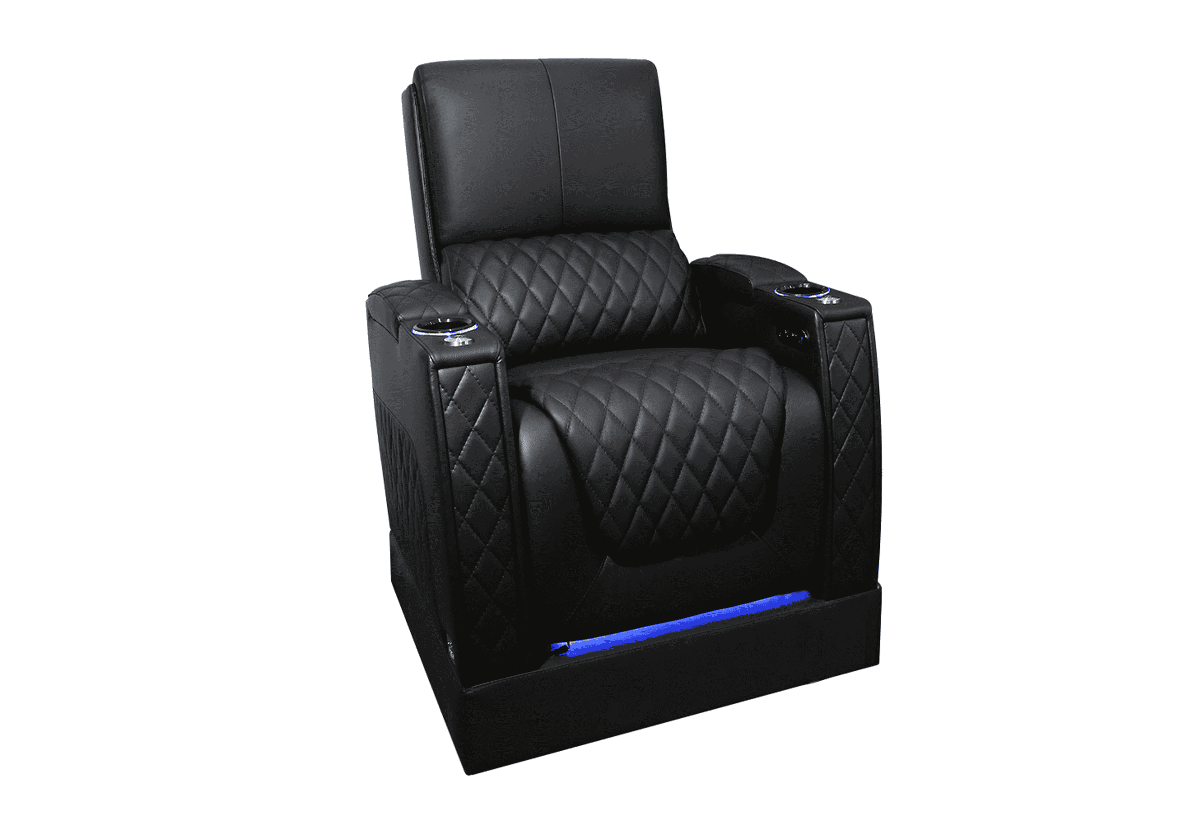 Weilianda AstroUltra Riser Series Single Power Ergonomic Recliner | Ambient Lighting for Movie Night