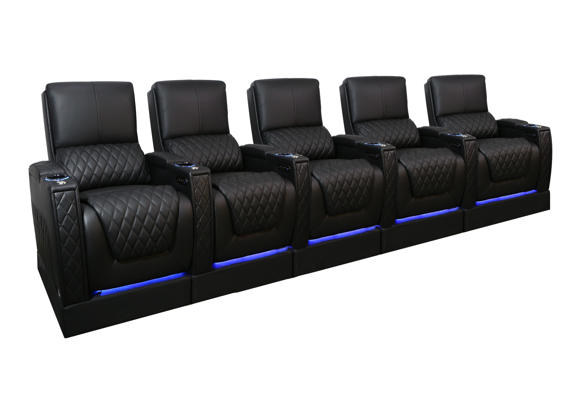 Weilianda AstroUltra Riser Series 5-Seat Genuine Leather Recliner | Zero Gravity Seating