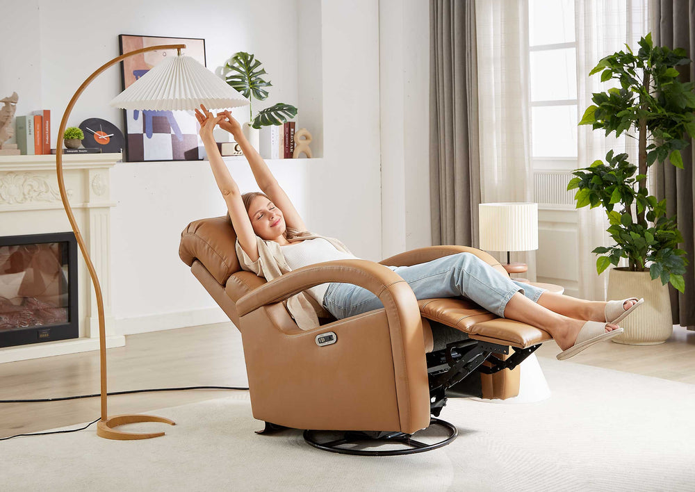 leather recliner chair