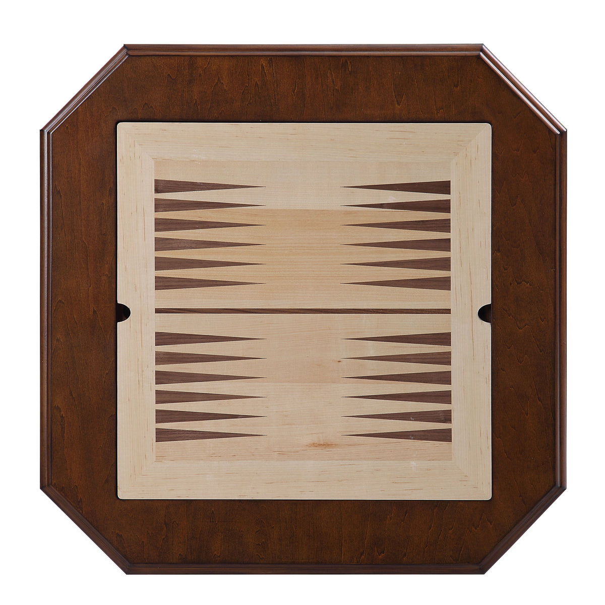 Classic Reversible Chess & Checkers Game Table with Storage Tray, Cherry Finish