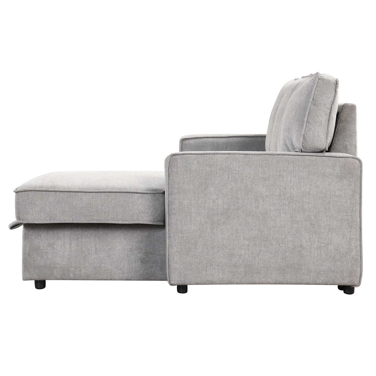 Oversized 162" L-Shaped Cloud Modular Sectional with 6 Plush Pillows
