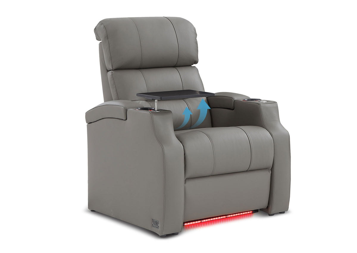Weilianda Vanguard Lumbar Series Single Power Recliner with Built-In Lumbar Support