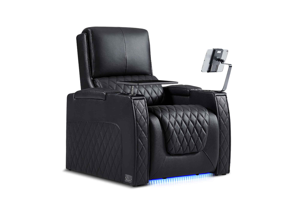 Weilianda AstroUltra XL Series – Big & Tall Design Single Home Cinema Recliner | Zero Gravity Seating & Ambient LED Lights