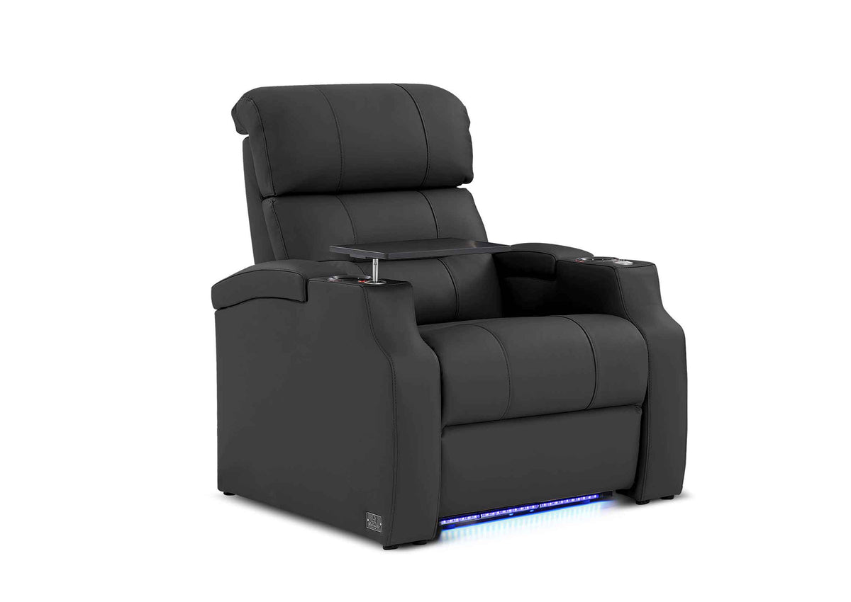 Weilianda Vanguard XL Series Single Movie Theater Recliner | Roomy Seating & Effortless Reclining