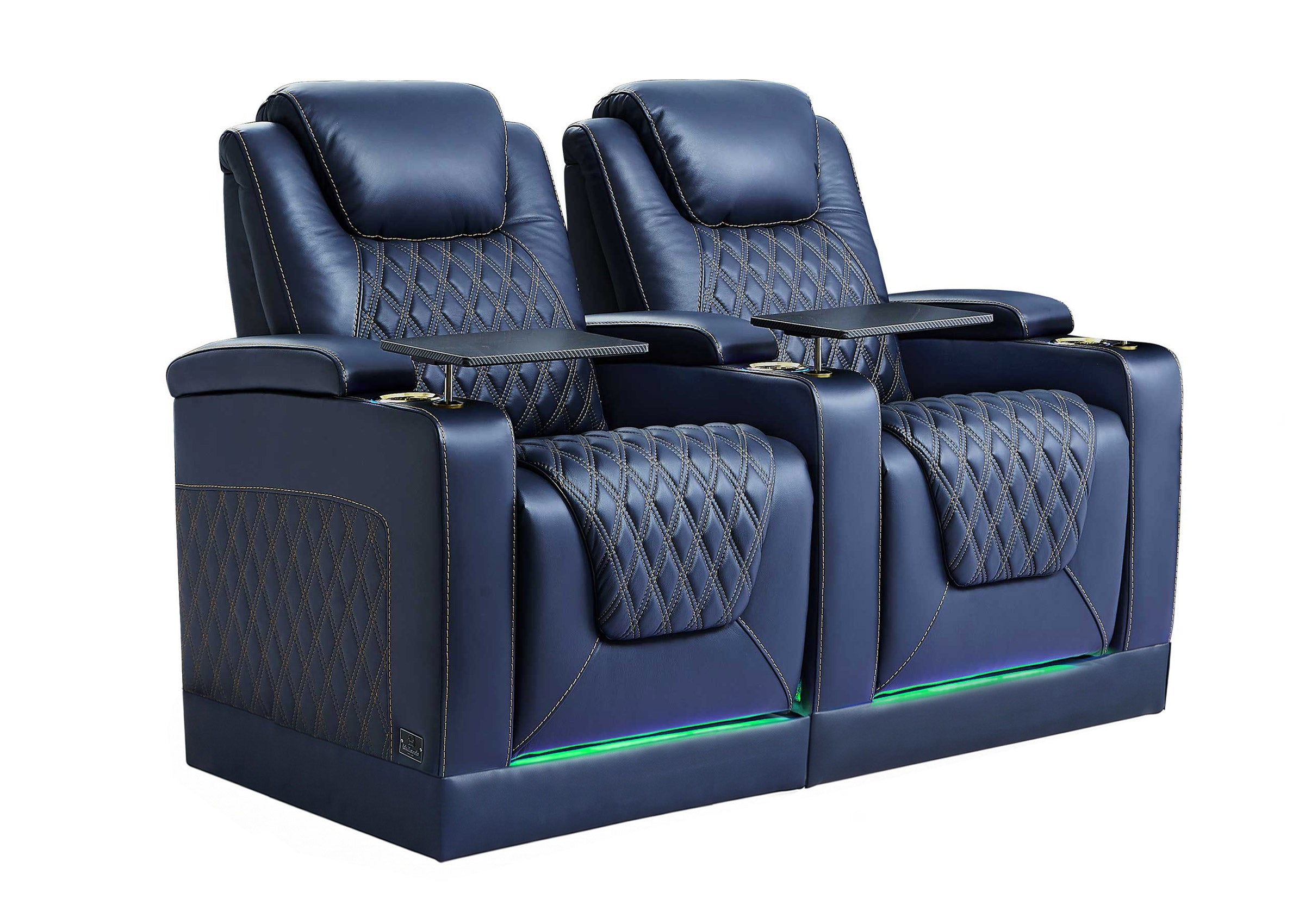 Weilianda Chic Riser Series 2-Seat Power Recliner | Adjustable Headrest & Footrest