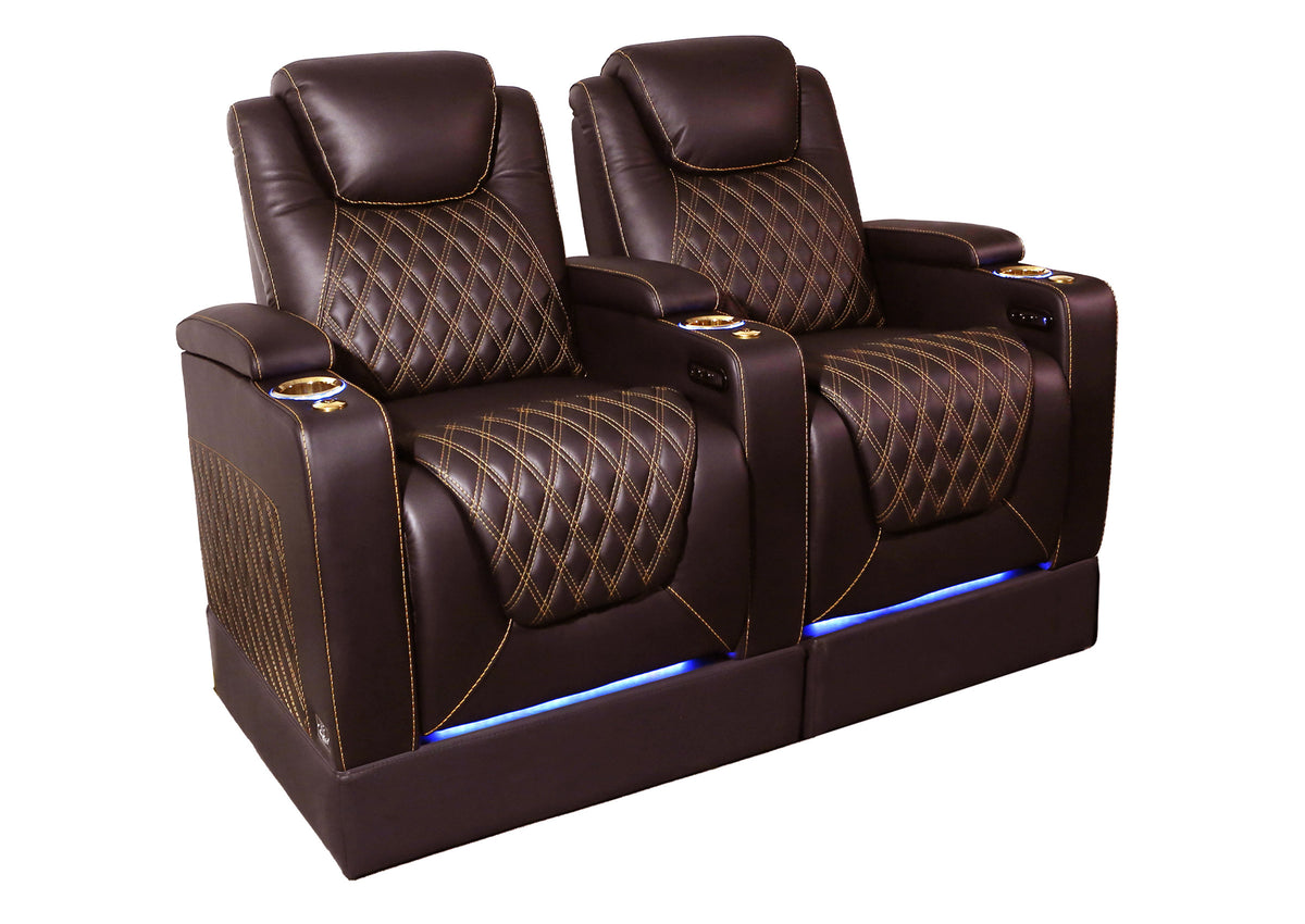 Weilianda Chic Riser Series 2-Seat Power Recliner | Adjustable Headrest & Footrest