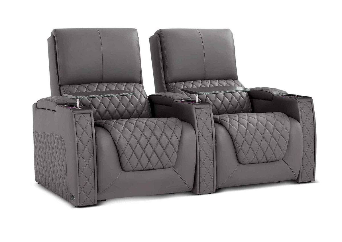 Weilianda AstroUltra XL Series – Big & Tall Design Two Seat Recliner Seats | Power Headrest for Media Room