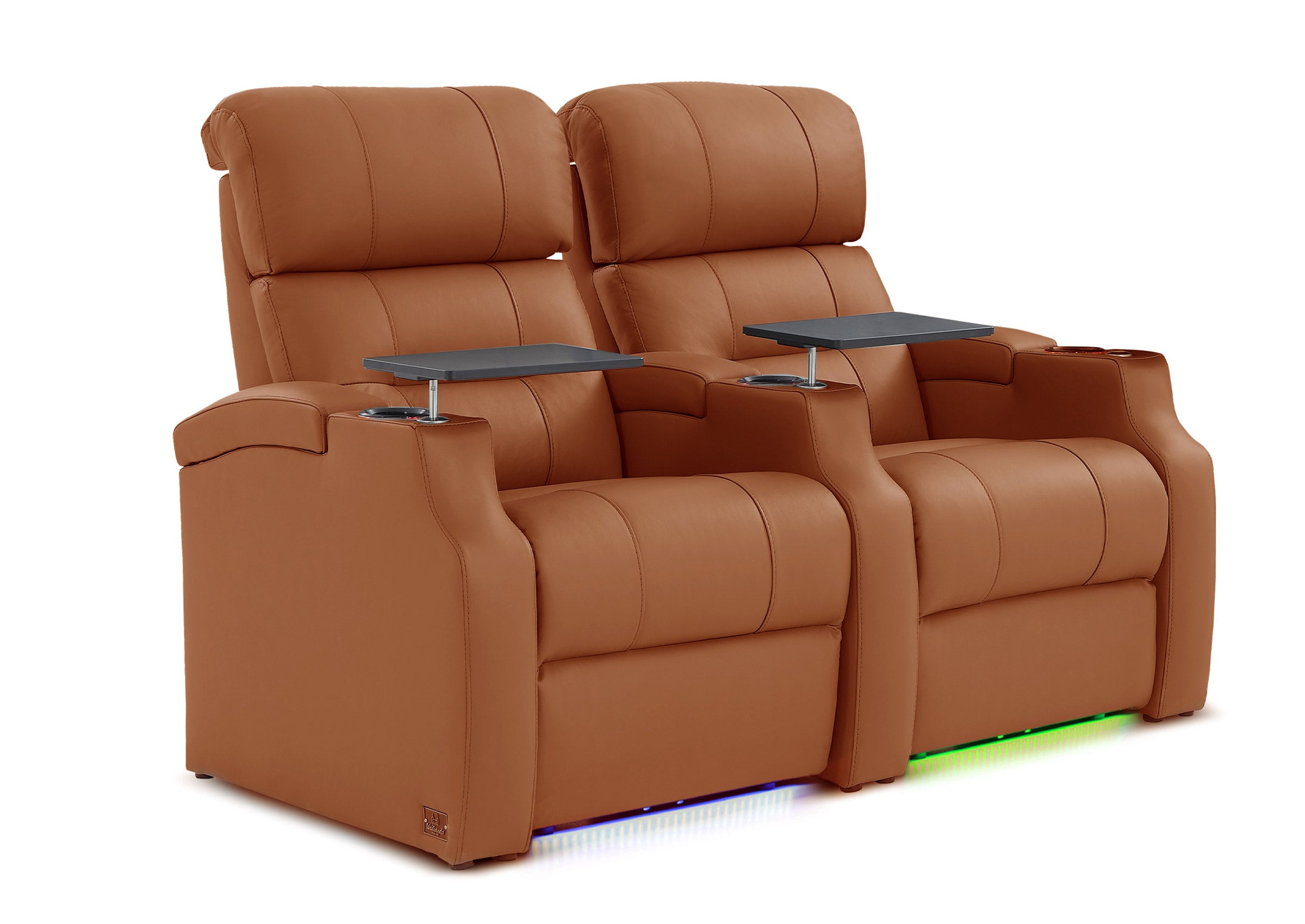 Weilianda Vanguard Power Reclining Loveseat Movie Theater Couch
