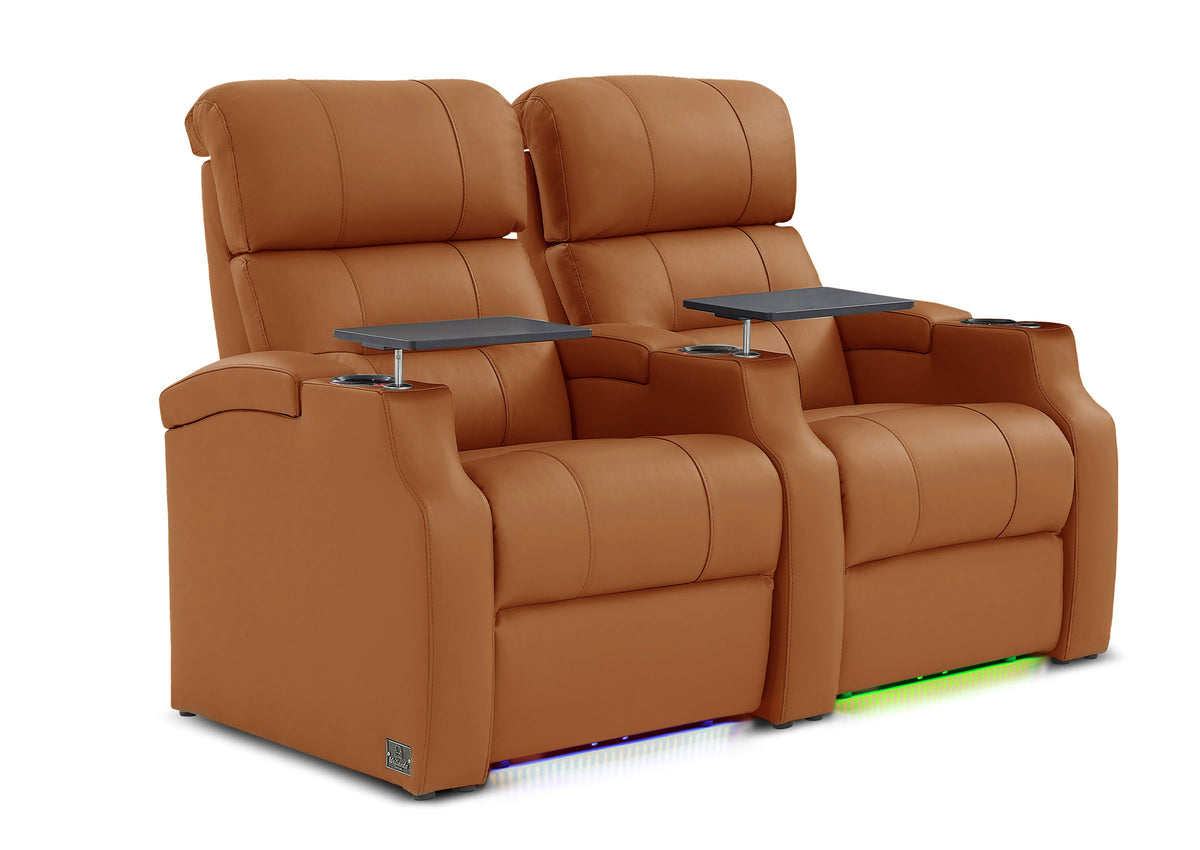 Weilianda Vanguard Power Reclining Loveseat Movie Theater Couch