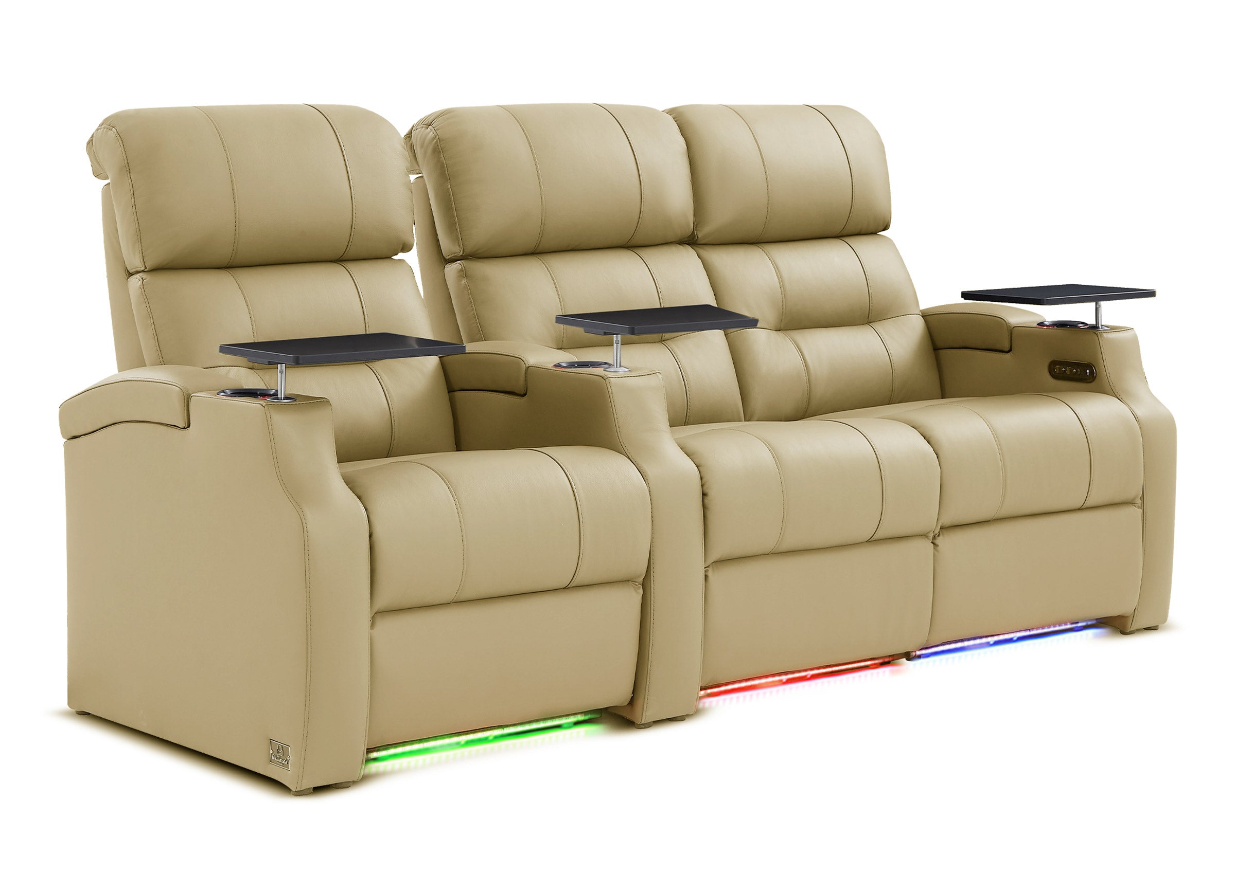 Weilianda Vanguard Series Movie Night Chair Power Recliner 3 seats