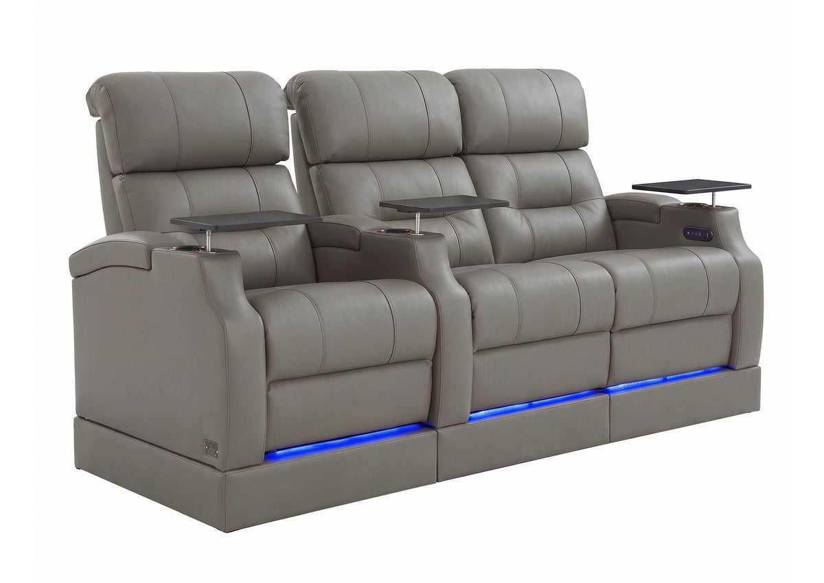 Weilianda Vanguard Riser Series Home Theater Seating Row of 3 | Zero Gravity Recliner