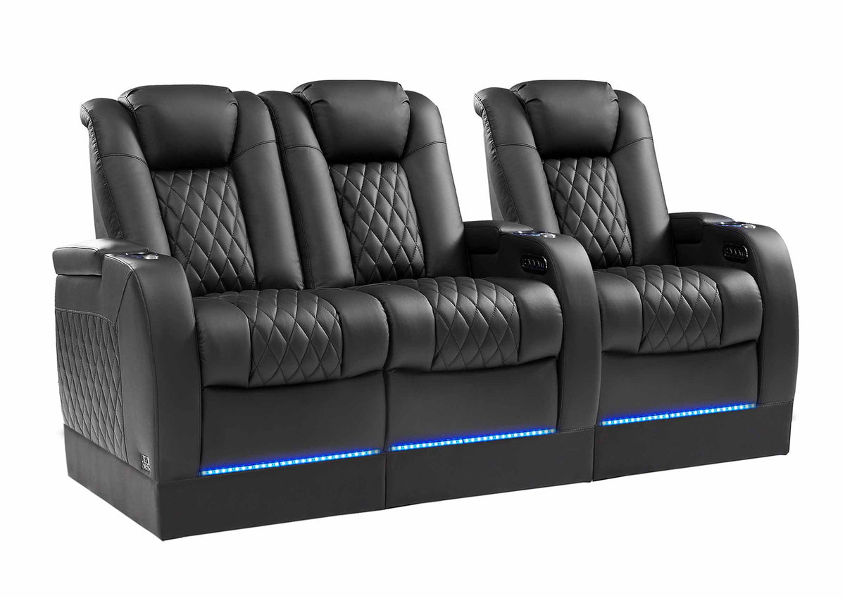 Weilianda FortLux Riser Series Three Seat Leather Recliner | Zero Gravity Seating