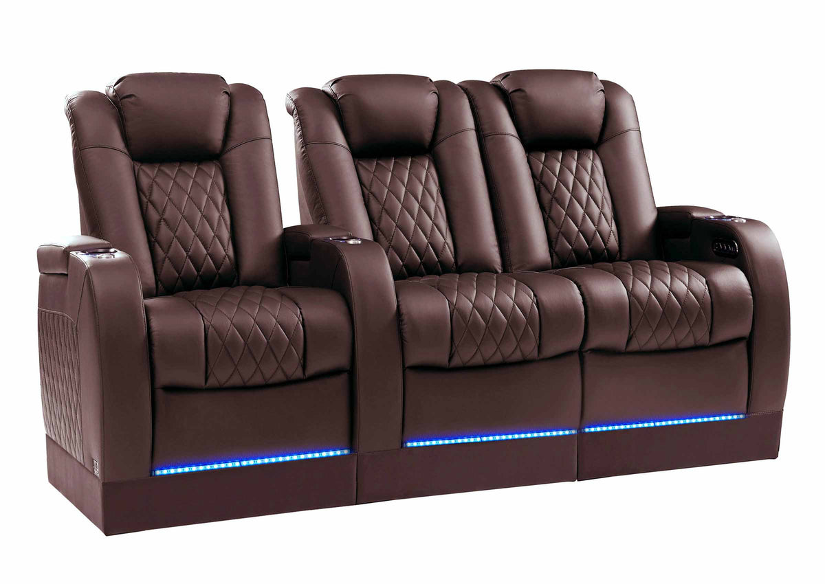 Weilianda FortLux Riser Series Three Seat Leather Recliner | Zero Gravity Seating
