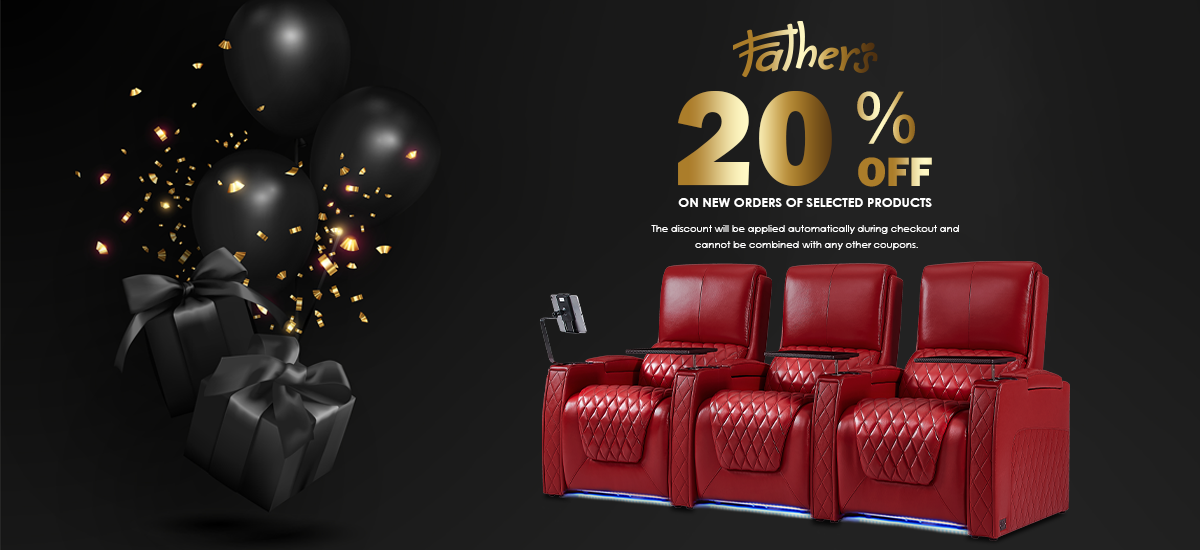 Walnew home theater discount recliner