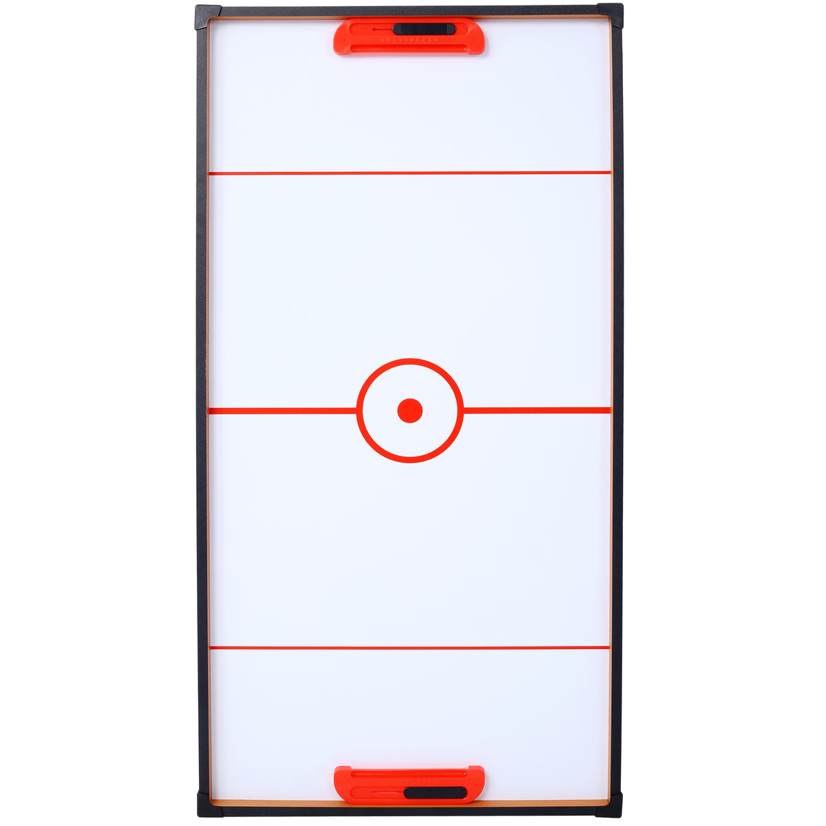 Versatile 5-in-1 Multi-Game Table with Billiards, Foosball & More, Brown/Red