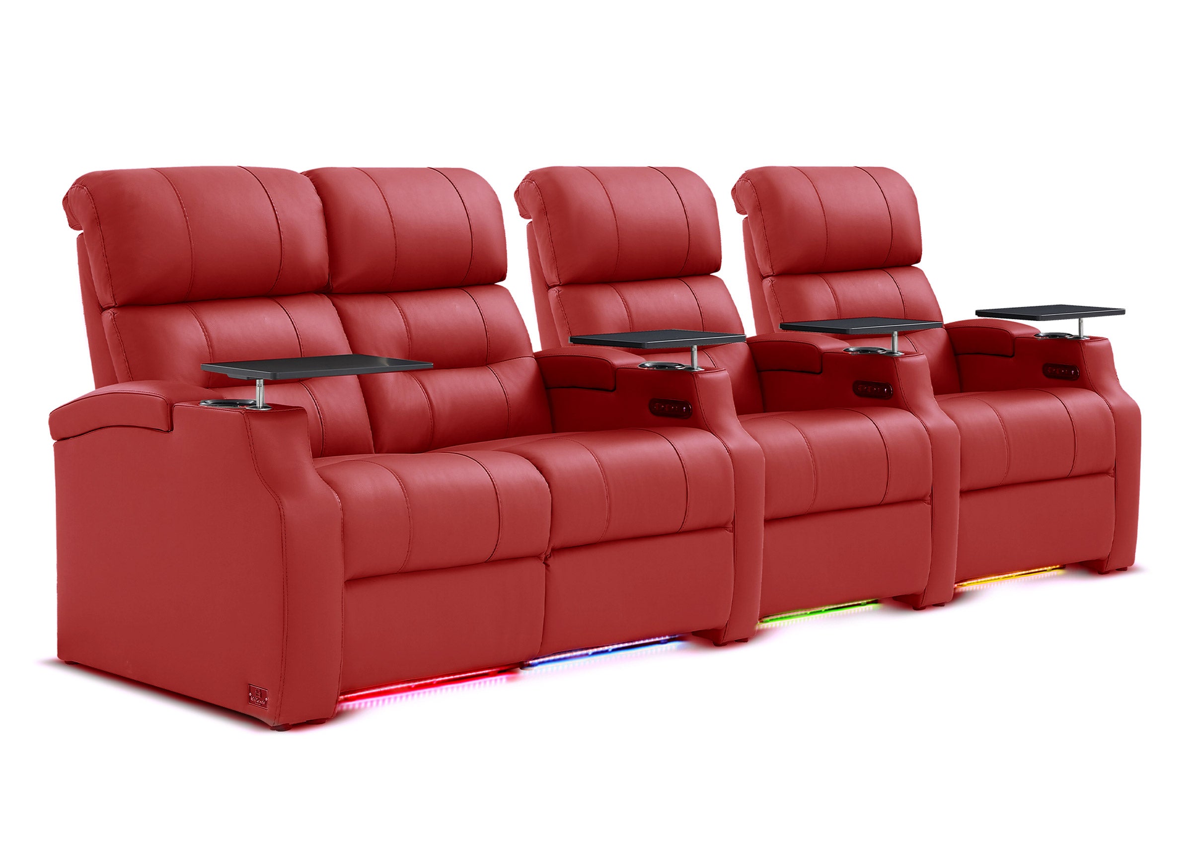 Weilianda Vanguard Series Movie Room Recliner Sofa 4 Seats