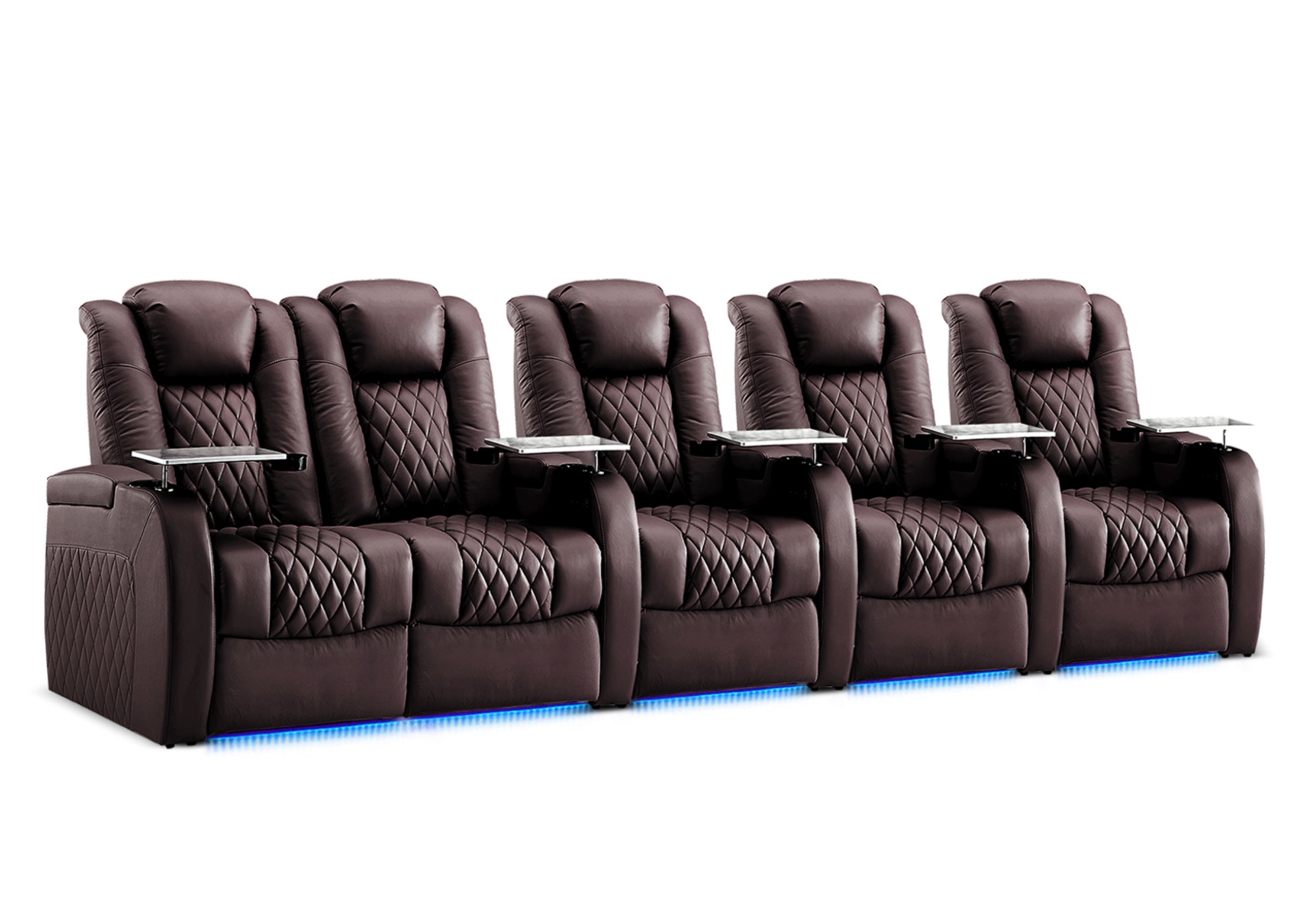 Weilianda Luxury Series Power Home Theater couch 5-seater