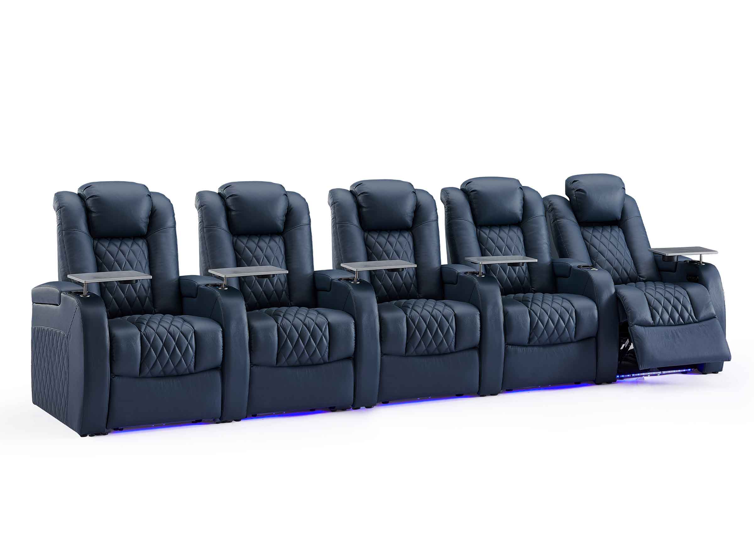 Luxury Series 4 seat Home Theater Seating