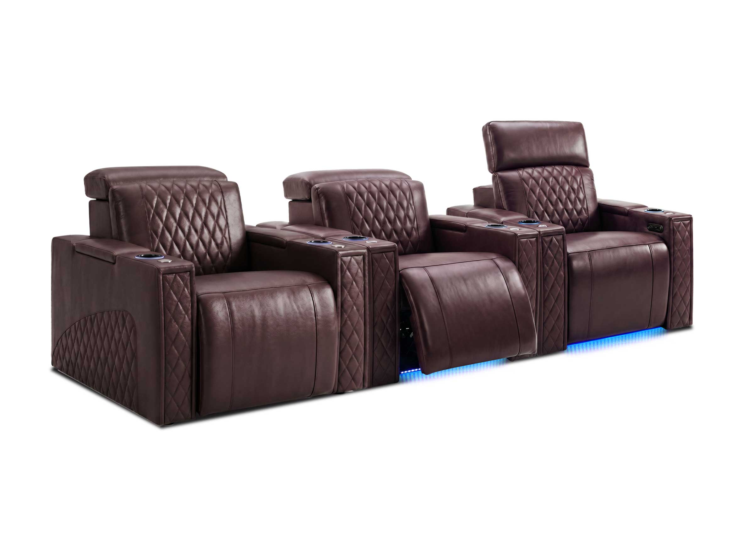Weilianda RegalNex Series Custom Low-Profile Home Theater Seat | Wall Hugger Recliner