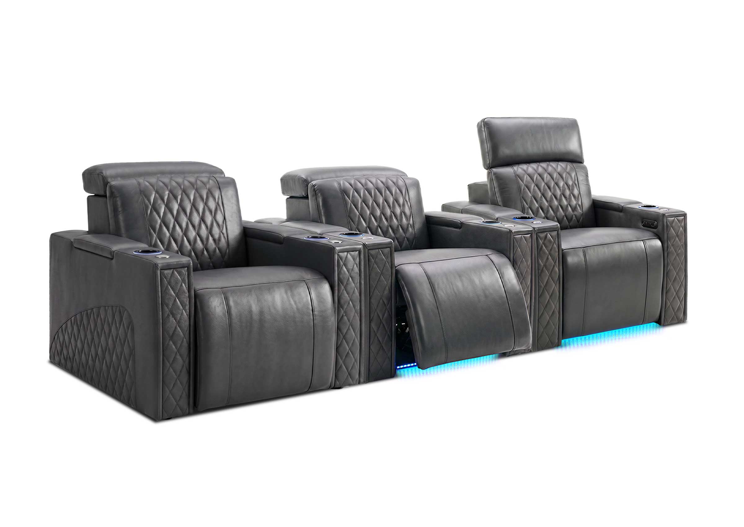 Weilianda RegalNex Series Custom Low-Profile Home Theater Seat | Wall Hugger Recliner
