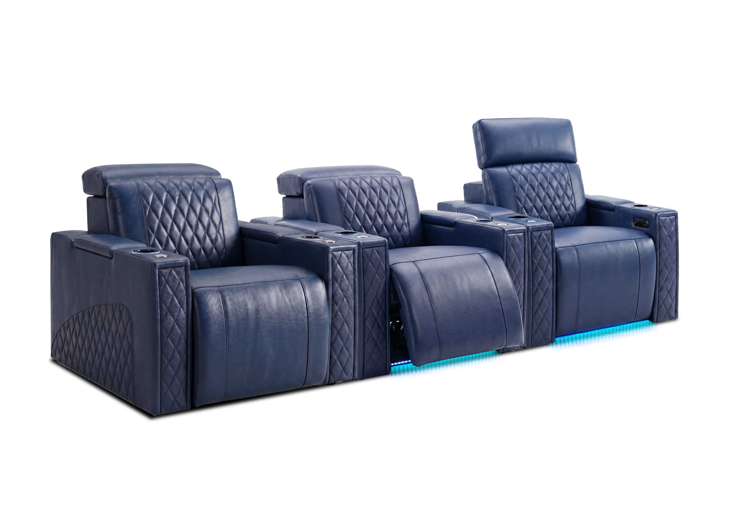 Weilianda RegalNex Series Custom Low-Profile Home Theater Seat | Wall Hugger Recliner