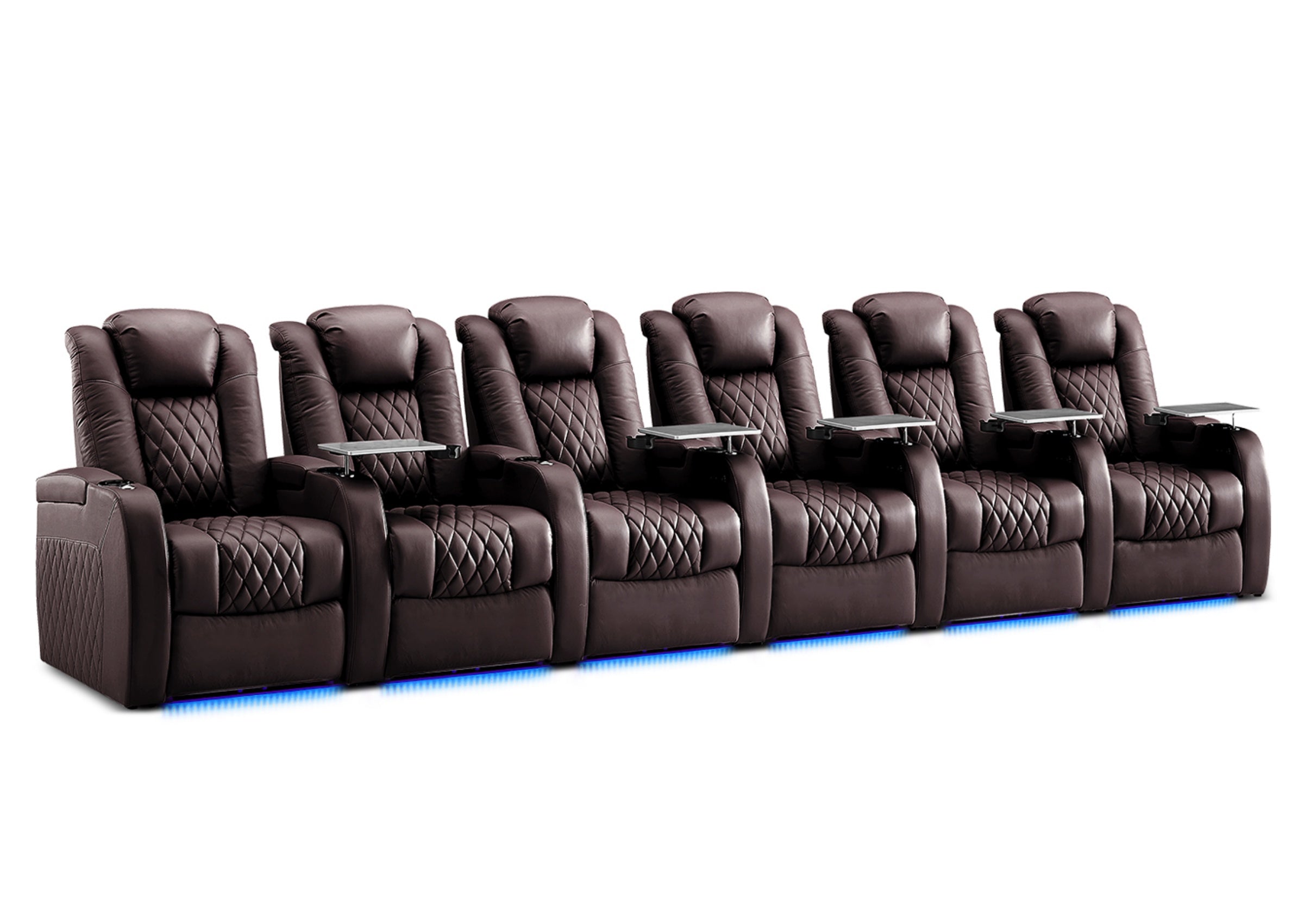 Weilianda Luxury Series Power Theater Seats for Home 6-seat
