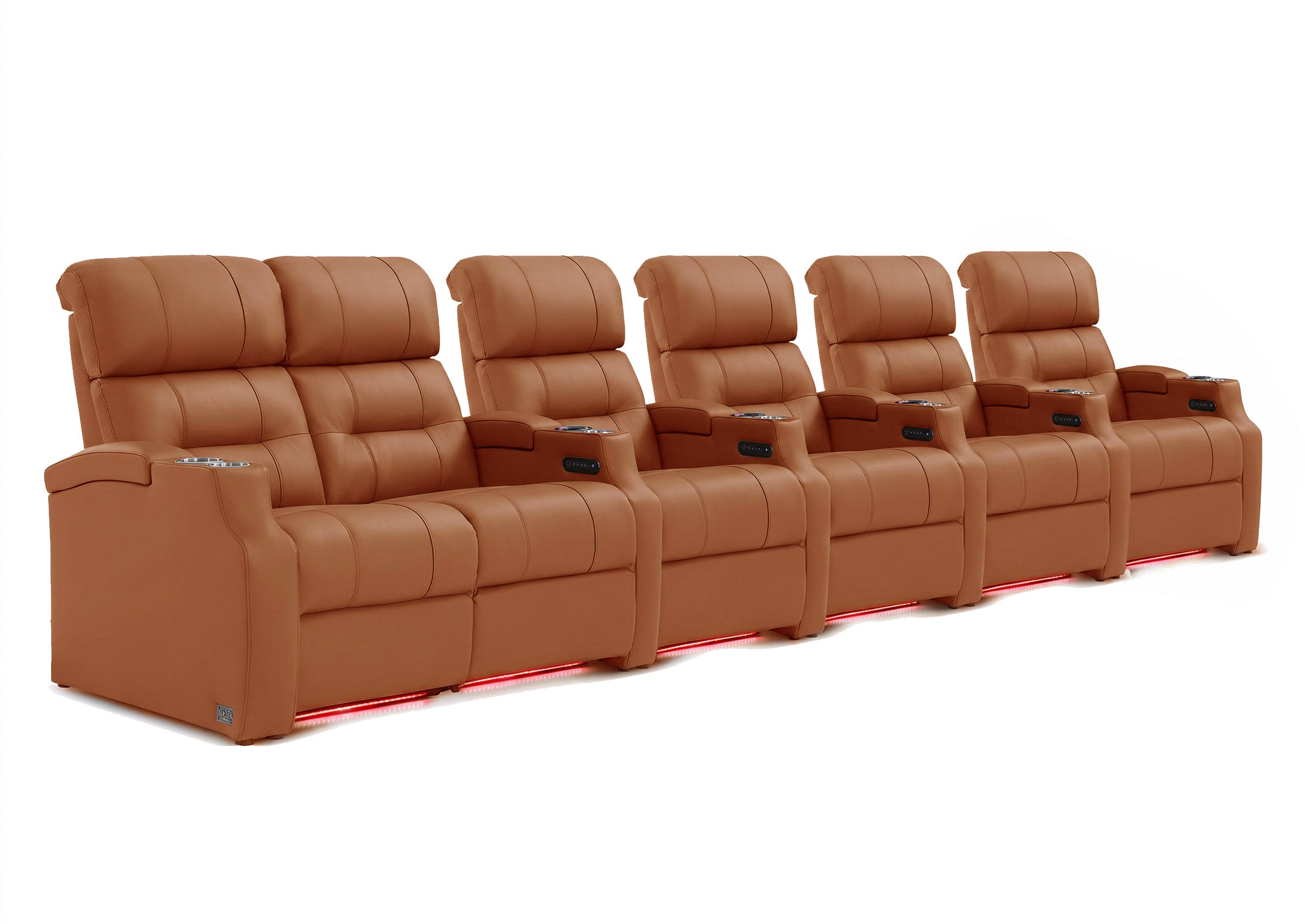 Weilianda Vanguard Series Power Theater Seats 6-seat
