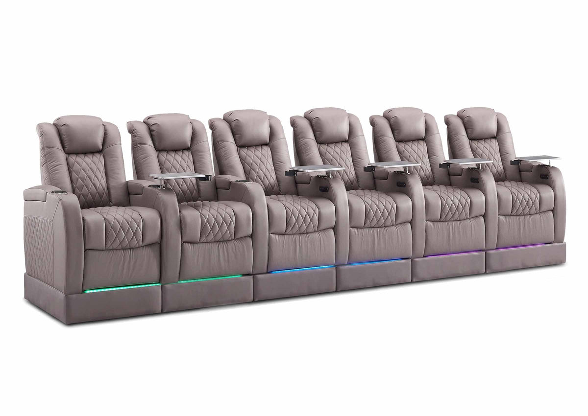 Weilianda FortLux Riser Series 6-seat Power Ergonomic Recliner | USB Charging for Gmaing Night