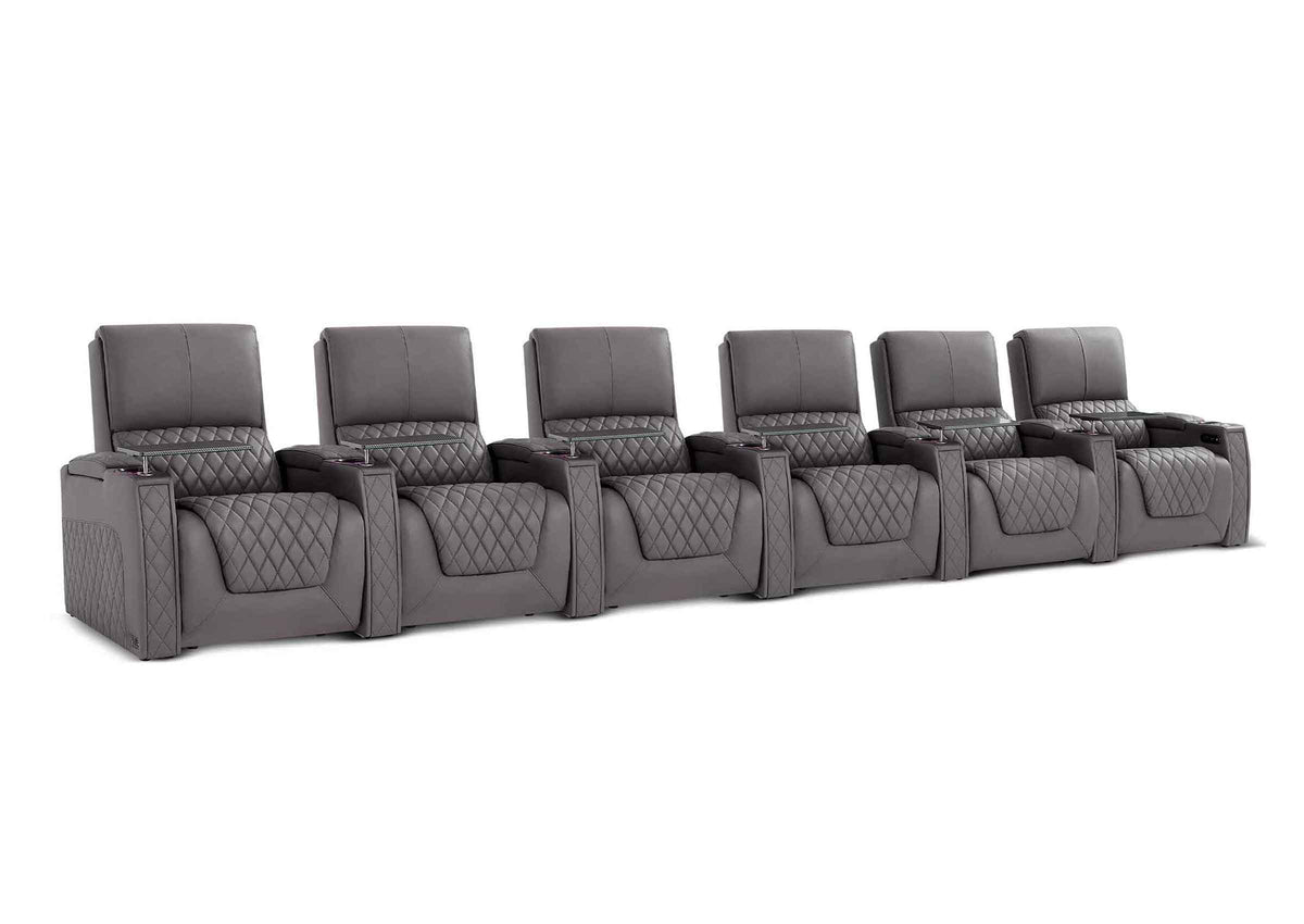 Weilianda AstroUltra XL Series – Big & Tall Design Six Seat Zero Gravity Recliner | Spacious Seating & Multi-Color Lighting