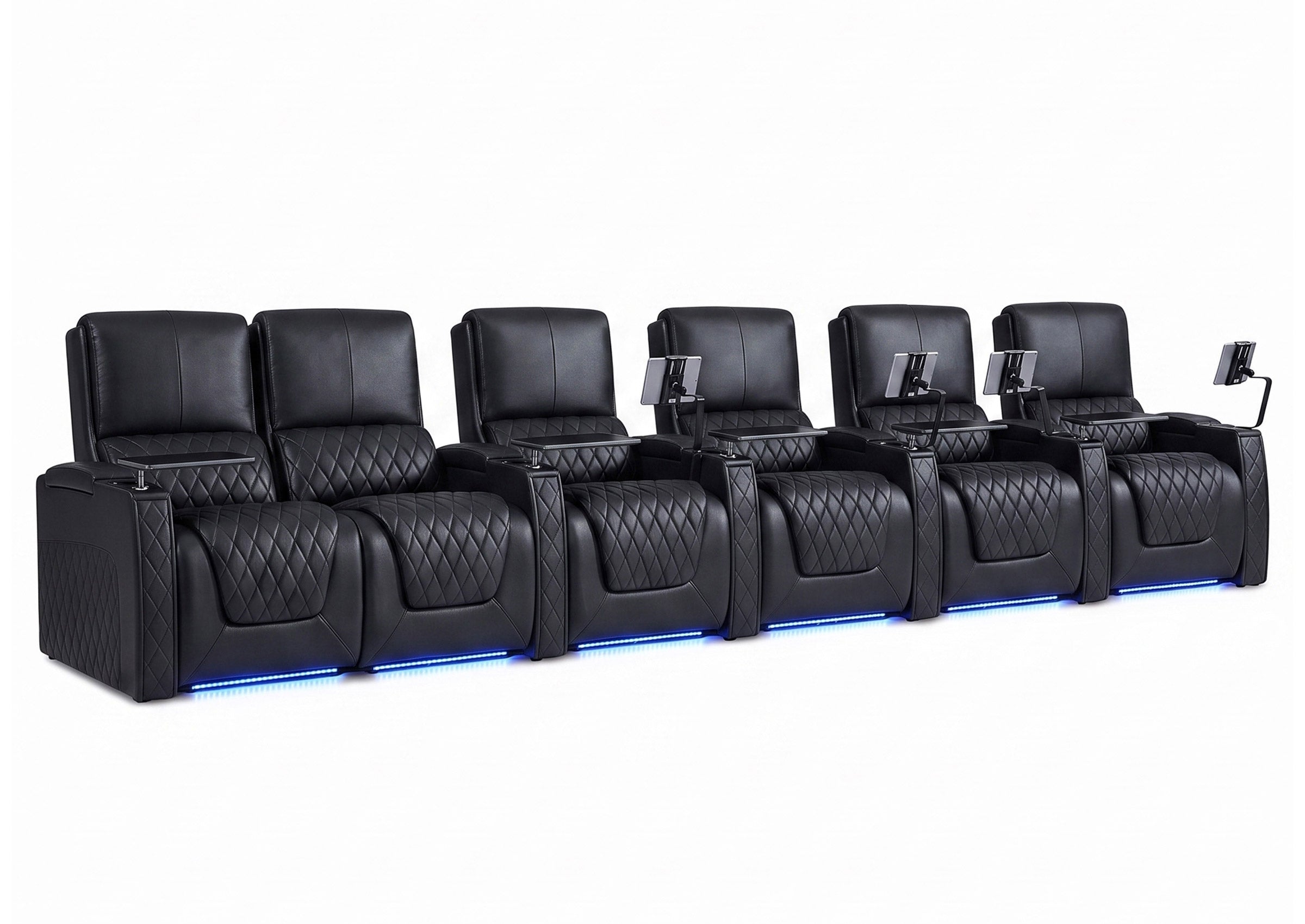 Weilianda AstroUltra Series Movie Theater Reclining Seats 6-Seat | Premium Leather & Zero Gravity