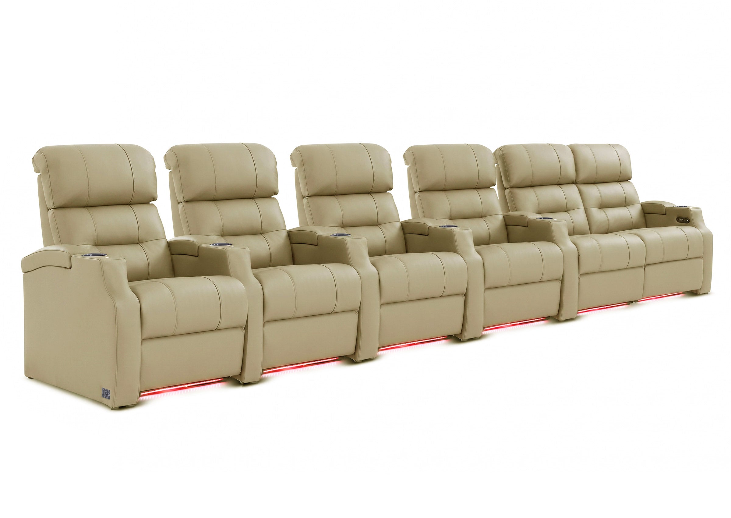 Weilianda Vanguard Series Power Theater Seats 6-seat