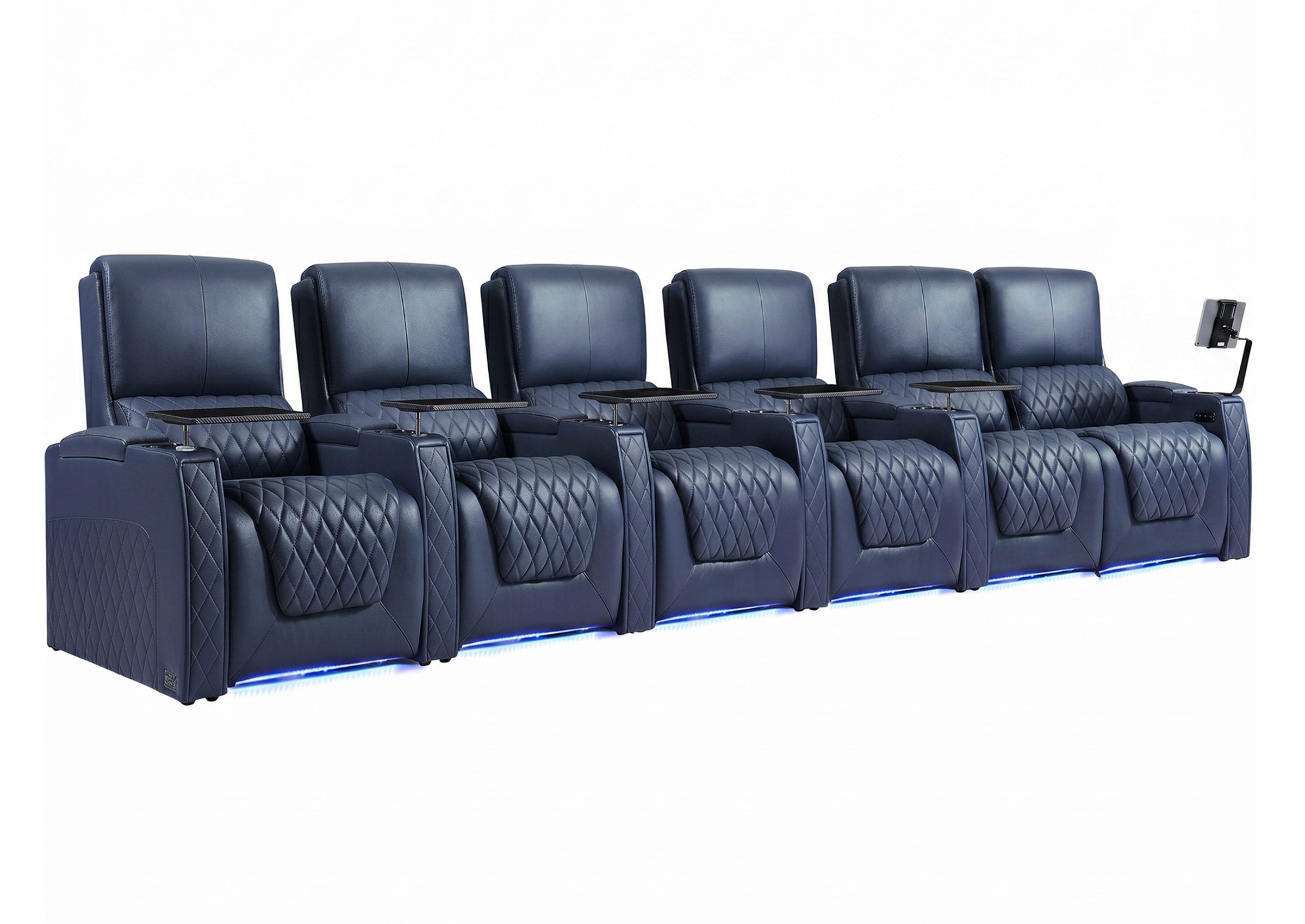 Weilianda AstroUltra Series Movie Theater Reclining Seats 6-Seat | Premium Leather & Zero Gravity