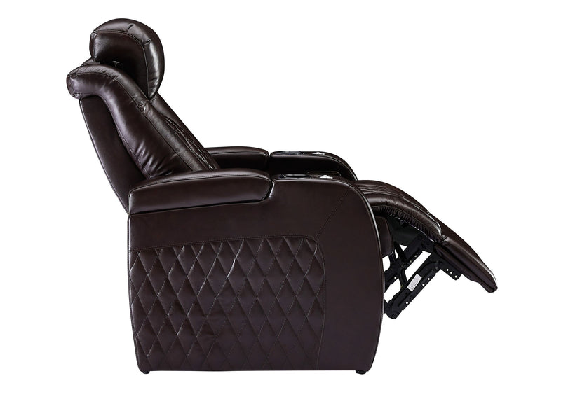 brown home theater chairs
