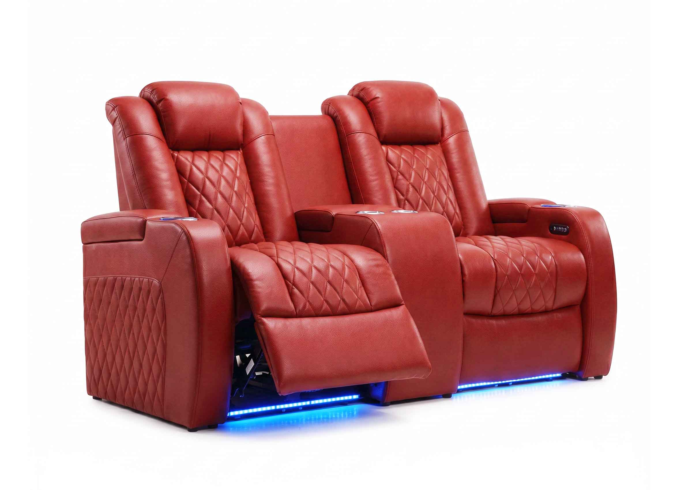 Weilianda Luxury Series Home Theater Seating with Center Storage Console