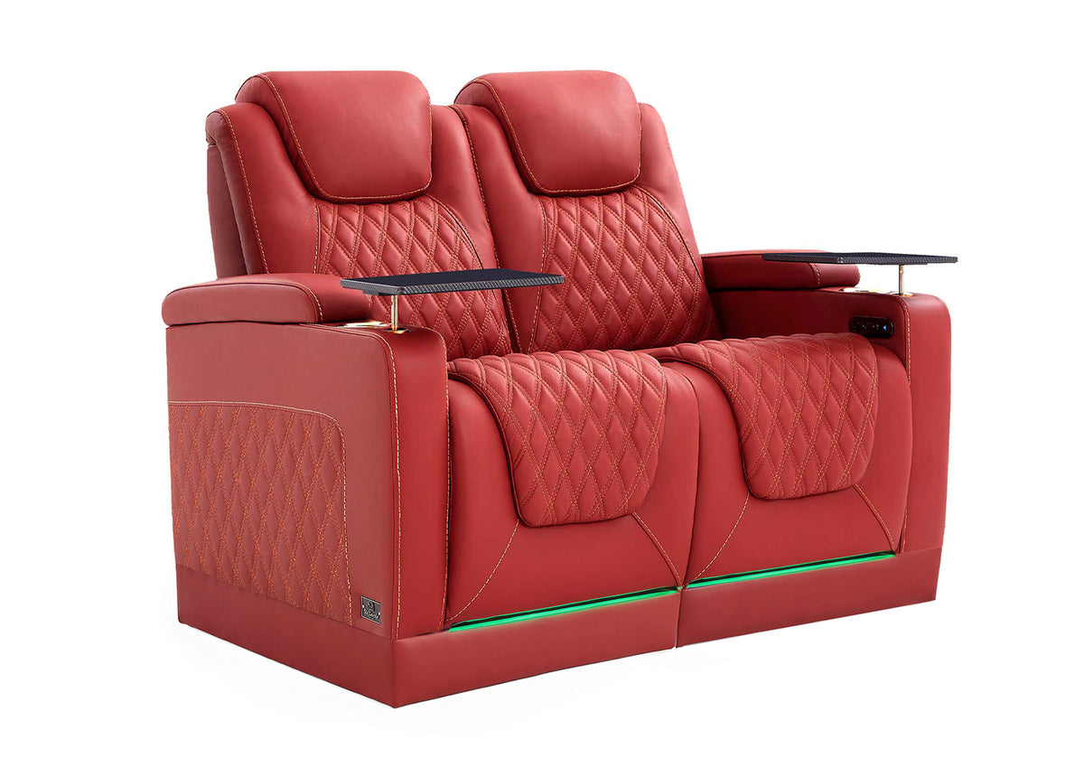 Weilianda Chic Riser Series 2-Seat Power Recliner | Adjustable Headrest & Footrest