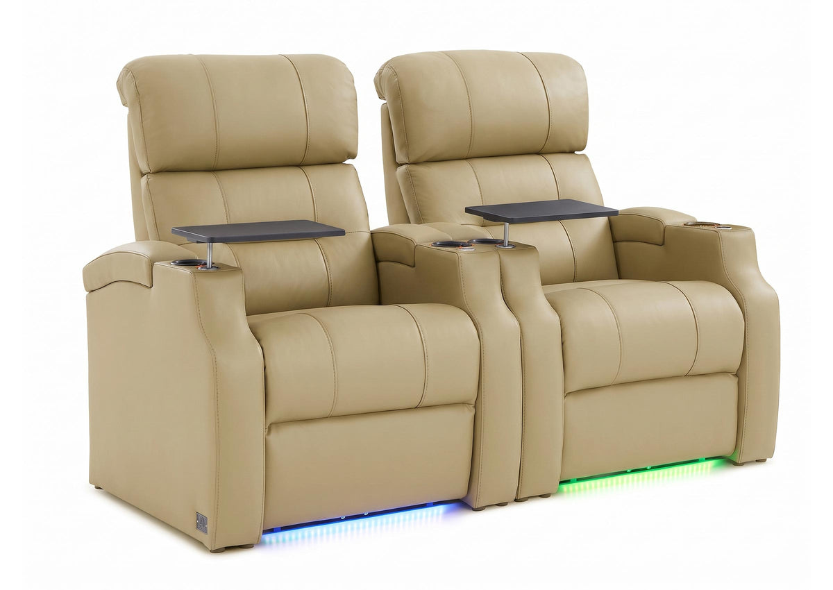 Weilianda Vanguard Power Reclining Loveseat Movie Theater Couch