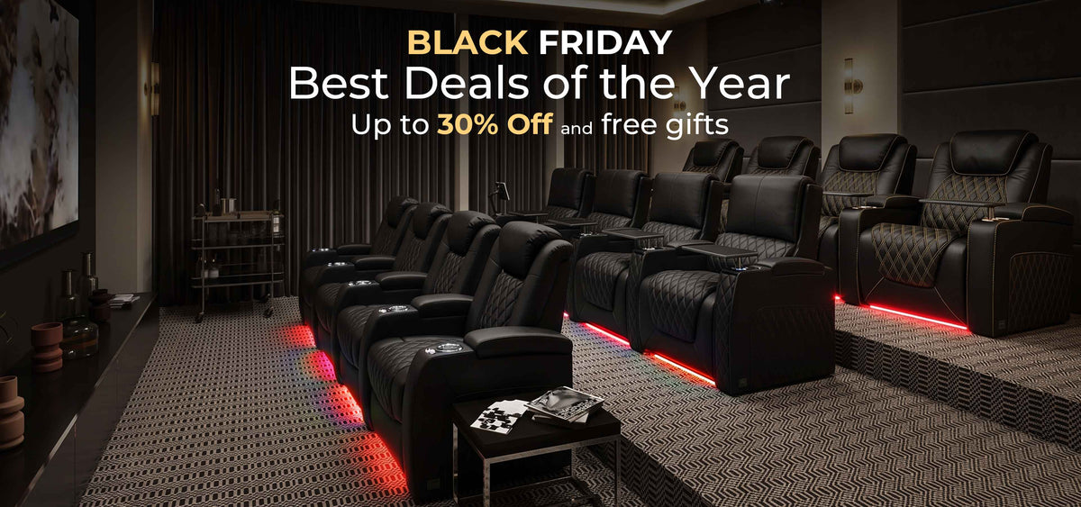 Z Riser Red Labor Day Sale Home Theater Seating Sale | 35% Off