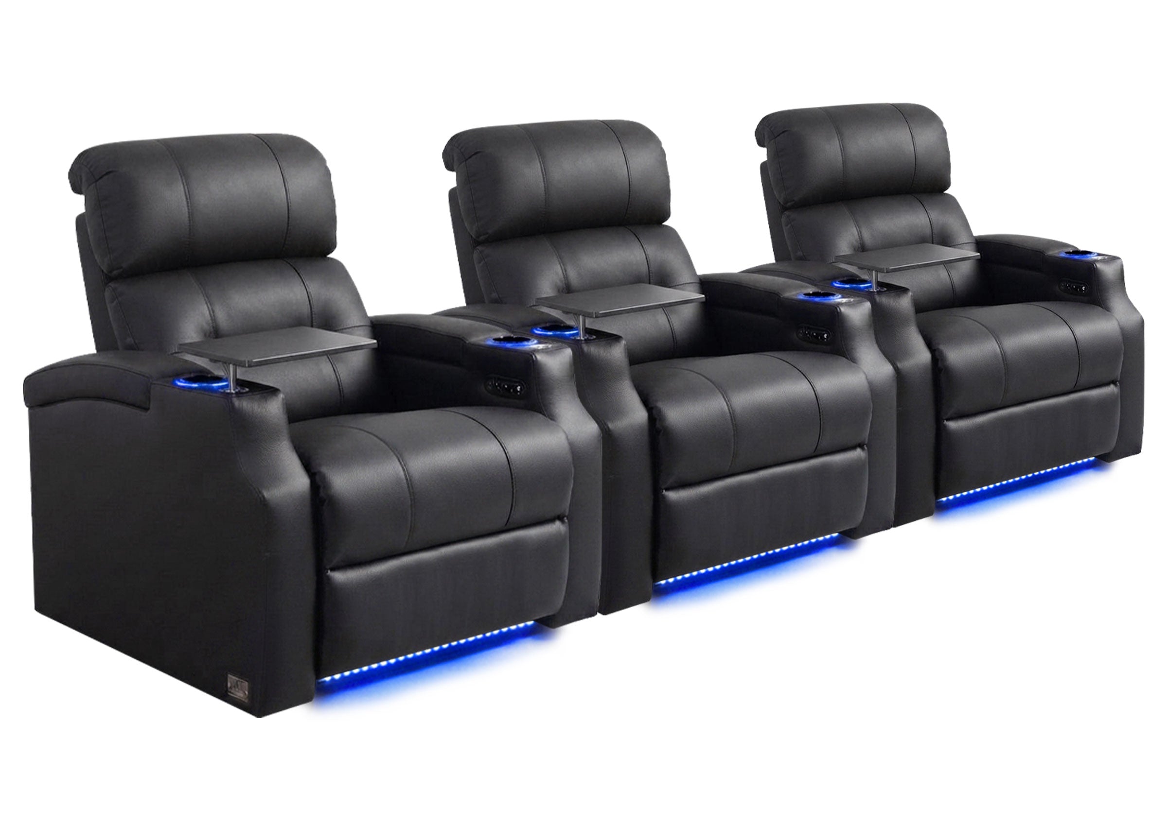 Weilianda Vanguard Series Movie Night Chair Power Recliner 3 seats