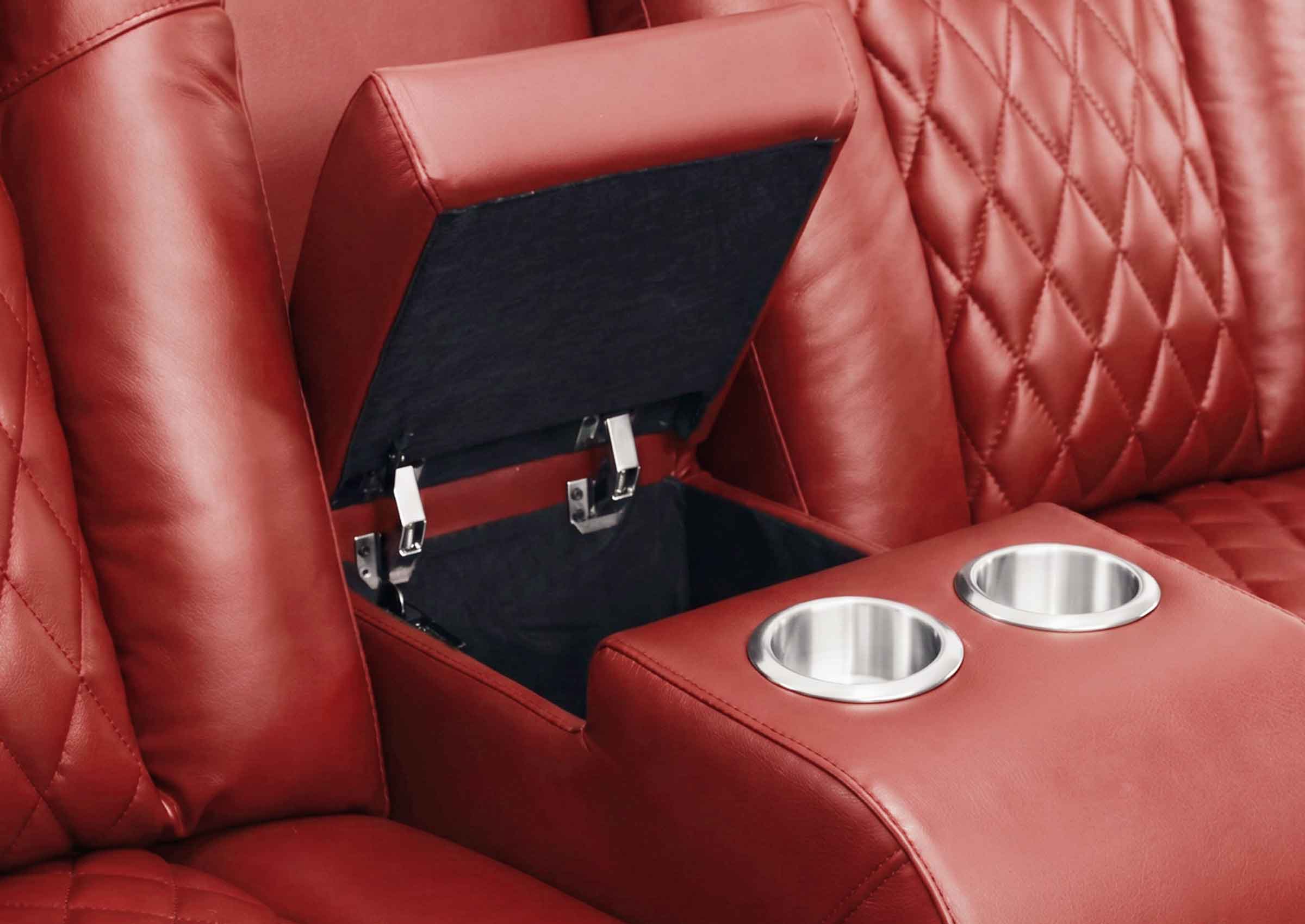 Weilianda Luxury Series Home Theater Seating with Center Storage Console